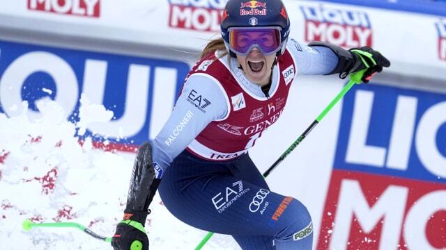 Sofia Goggia trionfa nel SuperG di Coppa del Mondo femminile a Saint Moritz