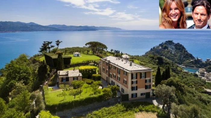 La nuova dimora di Silvia Toffanin e Pier Silvio Berlusconi a Villa San Sebastiano