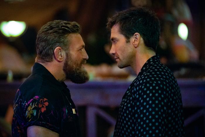 Conor McGregor e Jake Gyllenhaal in Road House Conor McGregor e Jake Gyllenhaal in Road House