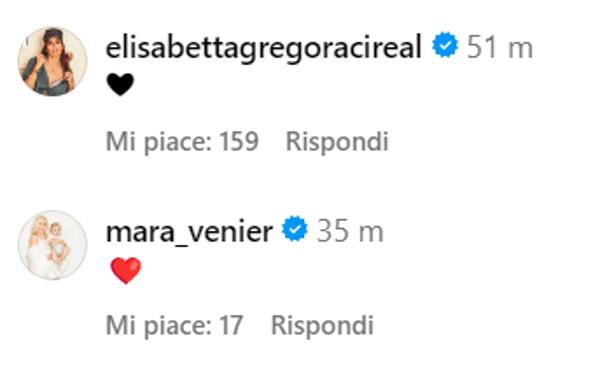 Il commento di Gregoraci e Mara Venier-2