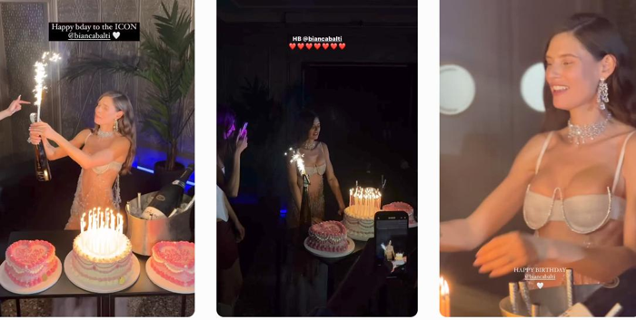 La festa dei 40 anni di Bianca Balti La festa dei 40 anni di Bianca Balti