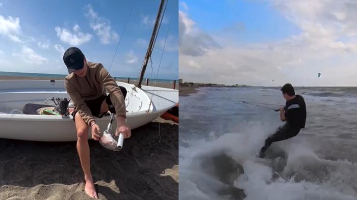 Il ritorno di Matteo Mariotti: surfista con protesi dopo attacco squalo
