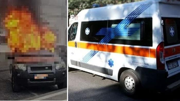Tragico incidente a Carlentini: pensionato muore in auto in fiamme