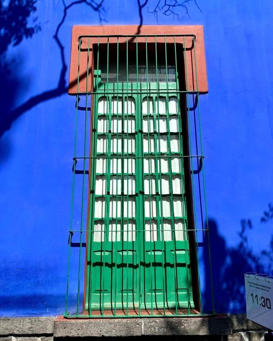 Ingresso di Casa Azul, foto @claraotta via Instagram casa azul frida-4