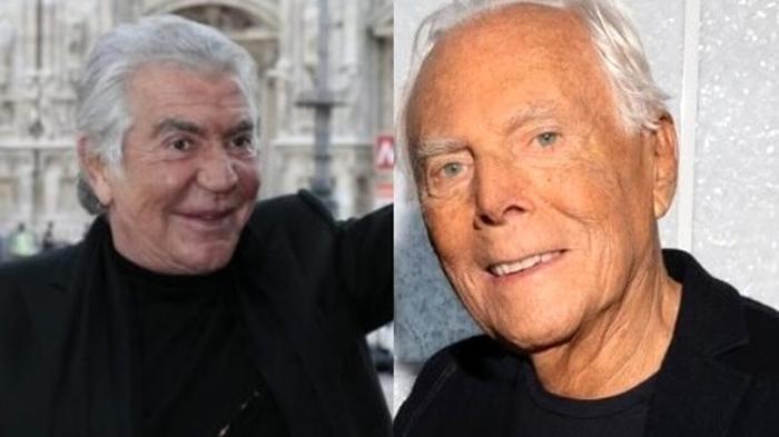 Roberto Cavalli e Giorgio Armani: una storia di stima e diversità nella moda italiana