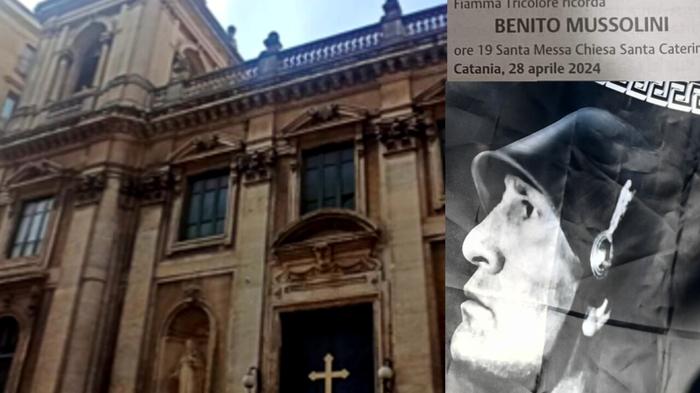 Polemiche a Catania: chiusa chiesa per commemorazione Mussolini