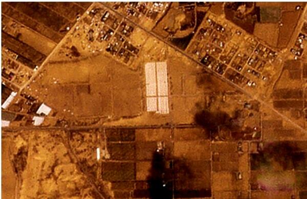 foto satellitari di Planet Labs PBC pubblicate da Ap e the times of israel