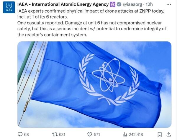 IAEA su X