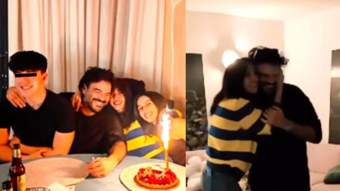 Ambra Angiolini festeggia il compleanno con una sorpresa emozionante