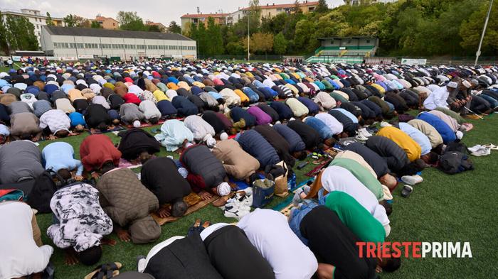 La festa per la fine del Ramadan a Trieste, foto Aiello-TriestePrima