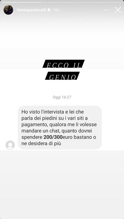La storia di Ilenia Pastorelli La storia di Ilenia Pastorelli