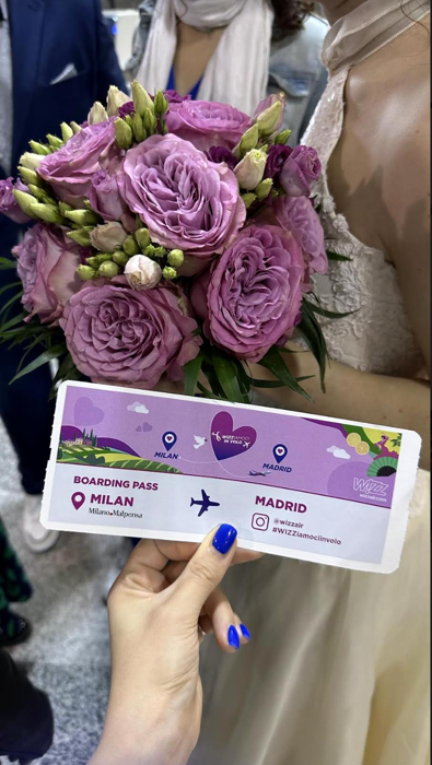 Matrimonio in aereo