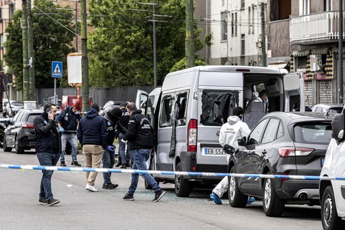 Omicidio in via Varsavia a Milano (laPresse) Omicidio in via Varsavia a Milano (laPresse)