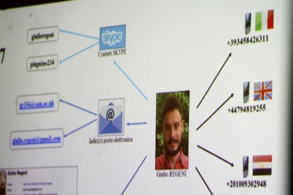 Processo Regeni - foto LaPresse 2