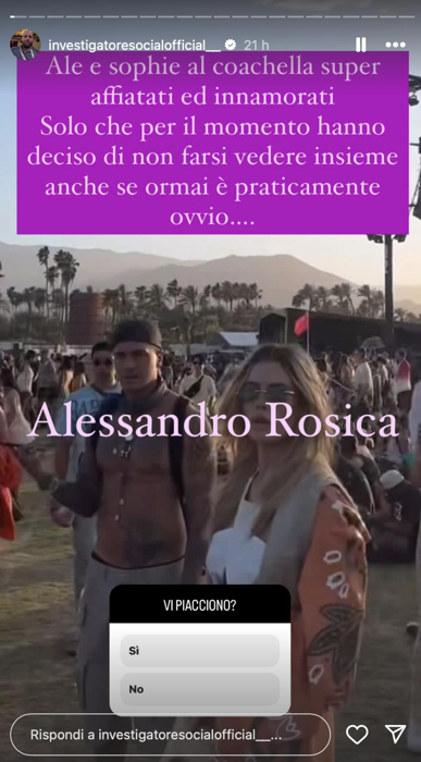 Storia Instagram Alessandro Rosica Storia Instagram Alessandro Rosica