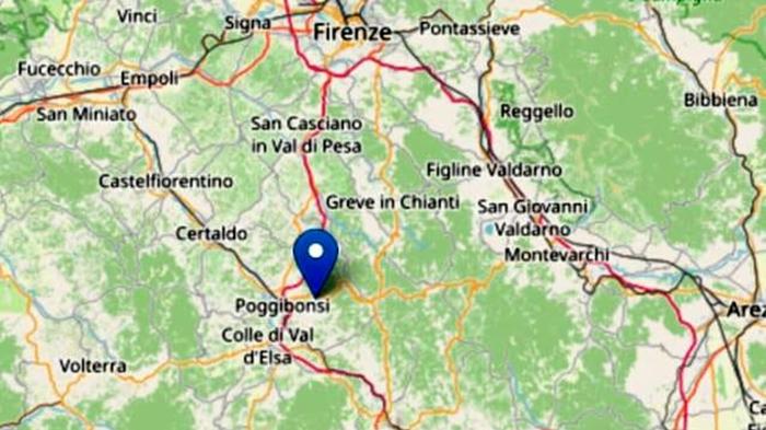 Terremoto in provincia di Siena: scosse e paura