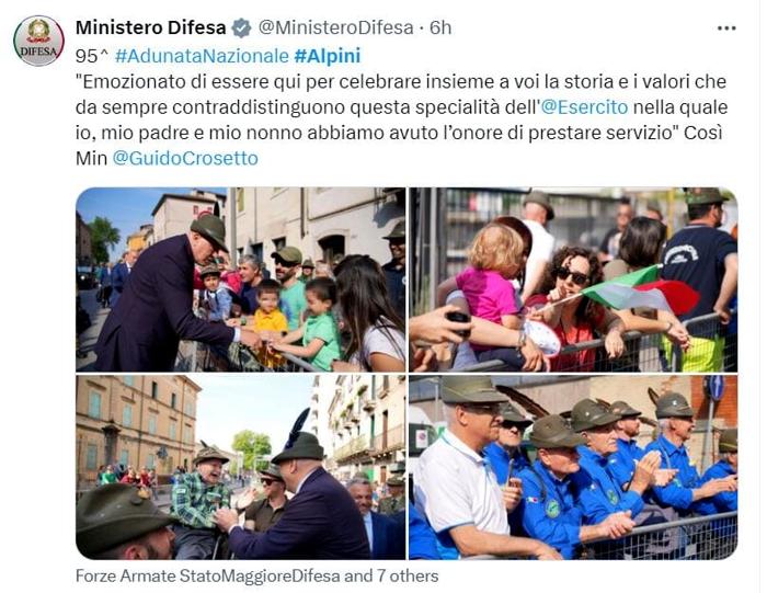 Adunanza nazionale Alpini 2024 - Foto X Adunanza nazionale Alpini 2024 - Foto X