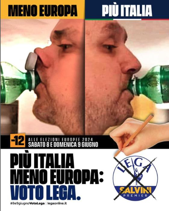 La card col tethered cap diffusa da Salvini card-bottiglia-salvini