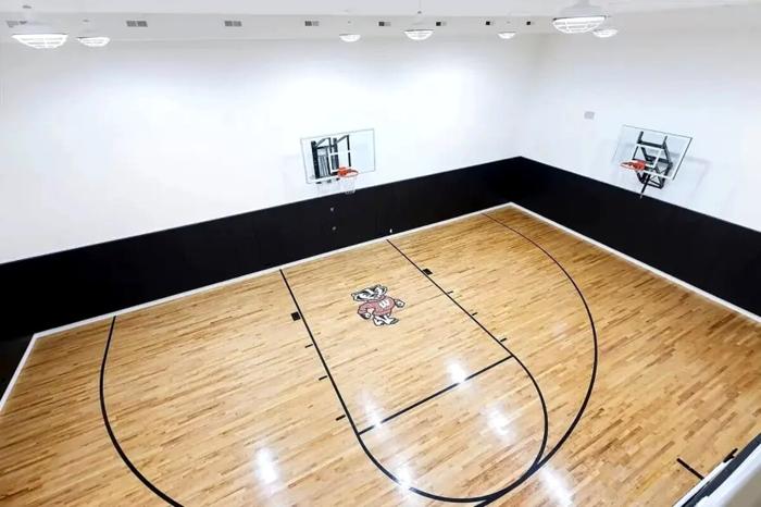 Nella casa è stato aggiunto un campo da basket, foto New York Post casa mamma ho perso l'aereo-6