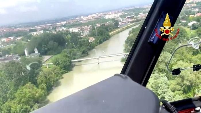 Furto a Verona: Drammatica fuga nel fiume Adige