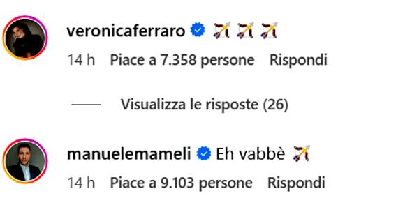 I commenti degli amici di Chiara Ferragni-2 I commenti degli amici di Chiara Ferragni-2
