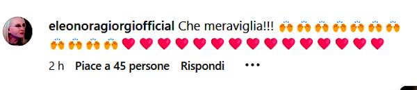 Il commento di Eleonora Giorgi-2 Il commento di Eleonora Giorgi-2