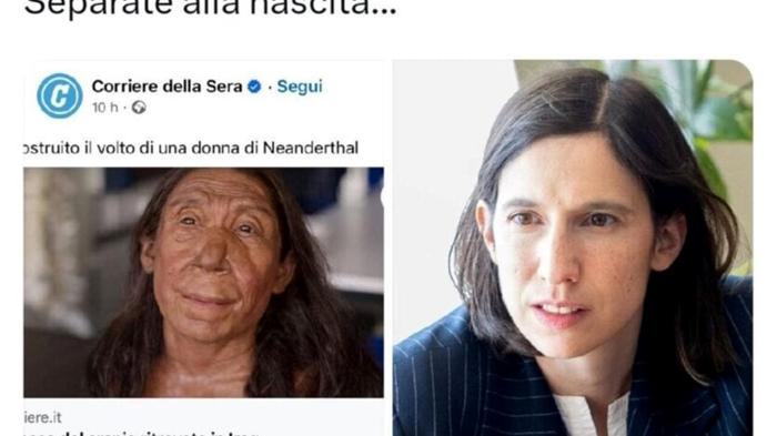 Polemica su paragone sessista: Schlein e la donna di Neanderthal
