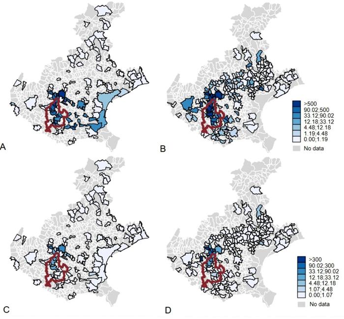 mappa pfas veneto