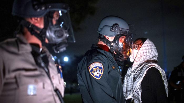 Proteste contro la guerra a Gaza nelle università americane