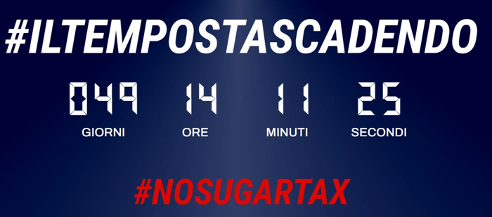 Sul sito di Assobibe il countdown per l'introduzione della sugar tax Sul sito di Assobibe il countdown per l'introduzione della sugar tax