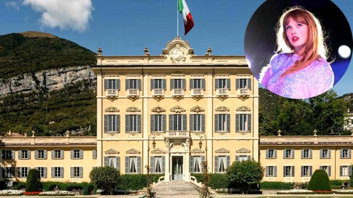 Lusso sul Lago di Como: Taylor Swift e Travis Kelce a Villa Sola Cabiati