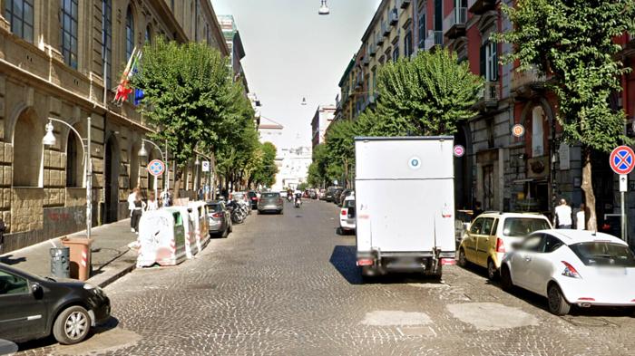 Via Santa Maria di Costantinopoli, foto Google Maps Via Santa Maria di Costantinopoli, foto Google Maps