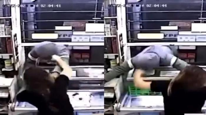 Commessa kickboxer respinge rapinatore in Argentina