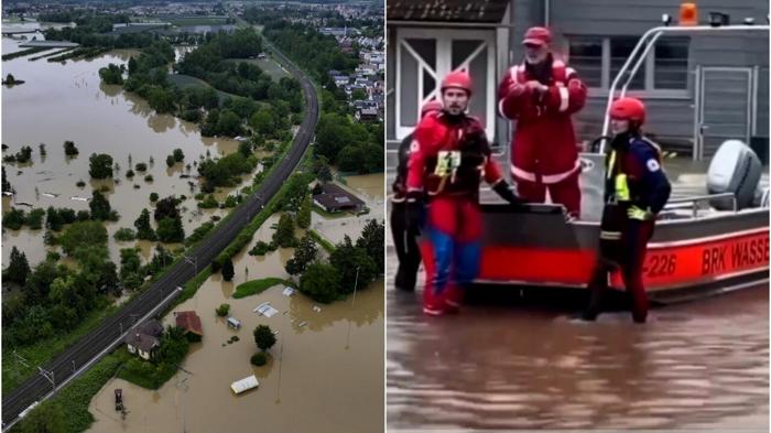 Alluvione del secolo colpisce la Germania del Sud