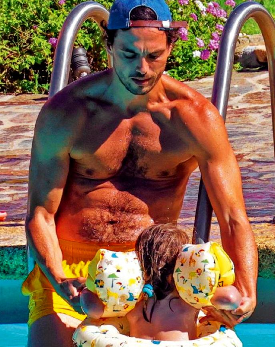 Angelo con Luna Marì belen angelo 2