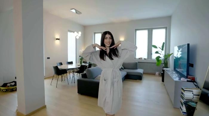 La nuova casa di Giulia Salemi ha uno stile essenziale, foto MTV Cribs Italia casa giulia salemi-3
