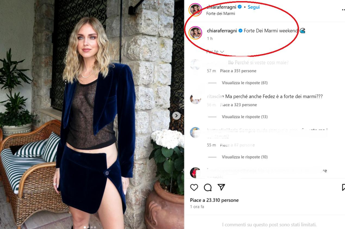 Il post di Chiara Ferragni-4 Il post di Chiara Ferragni-4