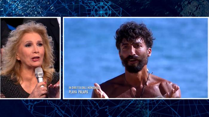 Iva Zanicchi e Samuel Peron: il momento emozionante all’Isola dei Famosi