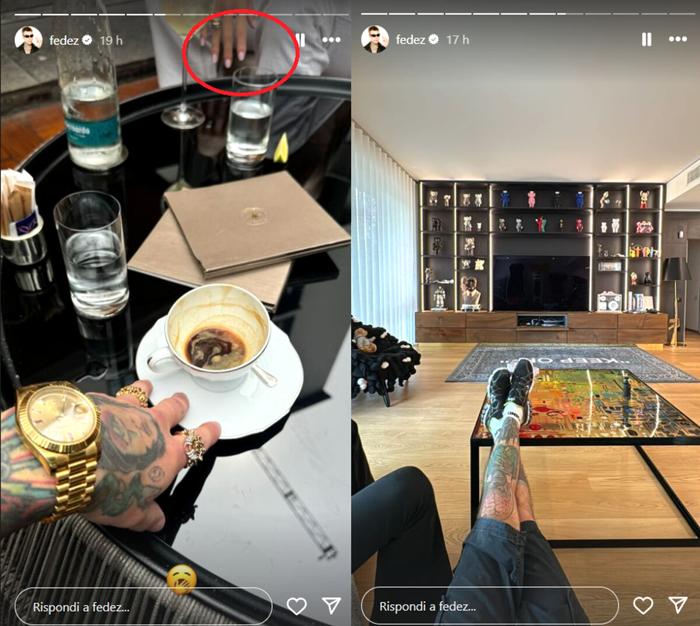 Le stories di Fedez Le stories di Fedez