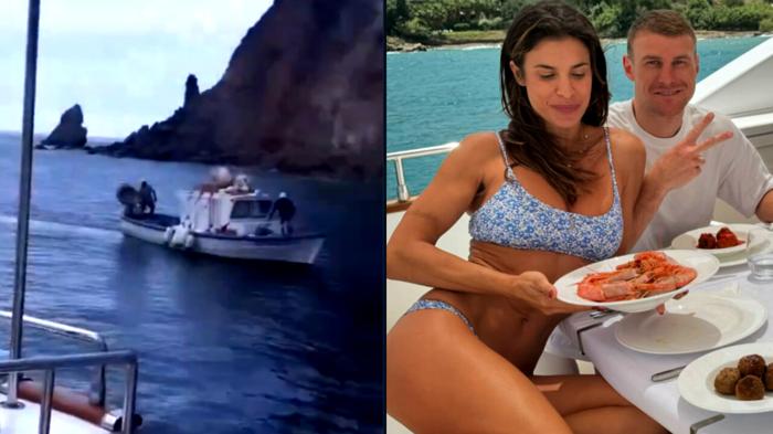 Polemica a bordo: il mistero dei gamberi di Elisabetta Canalis