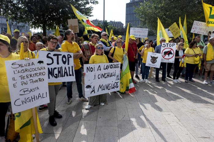 Protesta Coldiretti a Milano Protesta Coldiretti a Milano