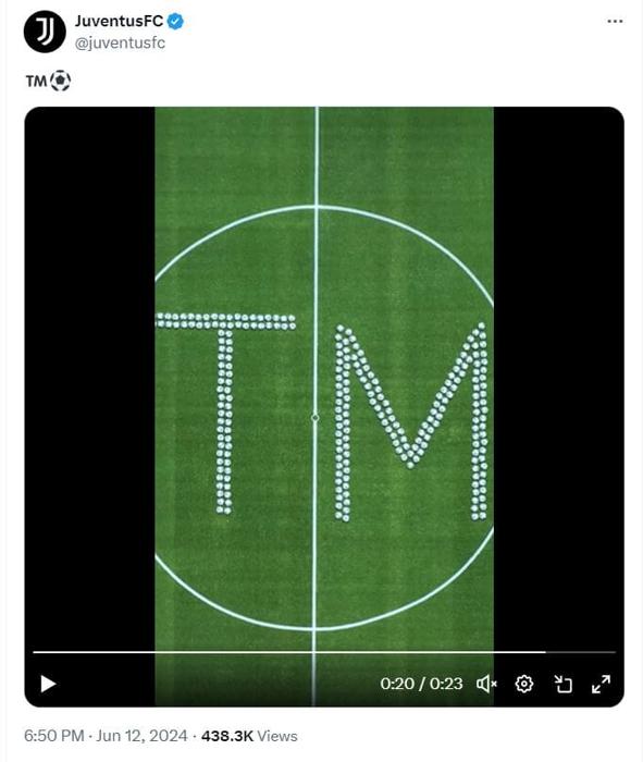 Thiago Motta alla Juventus Foto X Thiago Motta alla Juventus Foto X