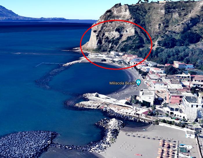 Il luogo del crollo crollo procida oggi