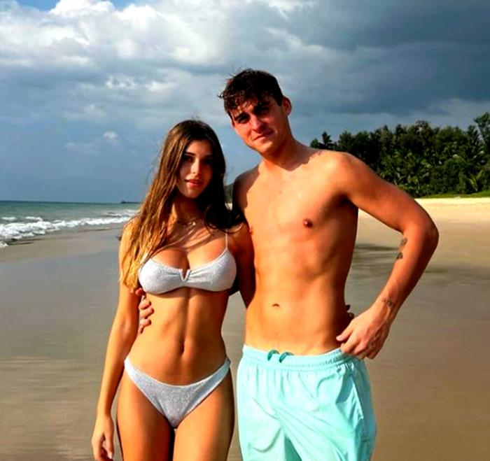 Davide Bonolis e la fidanzata Martina Davide Bonolis e la fidanzata Martina