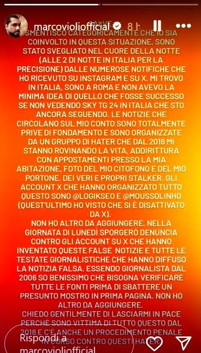 Il post di Violi Il post di Violi