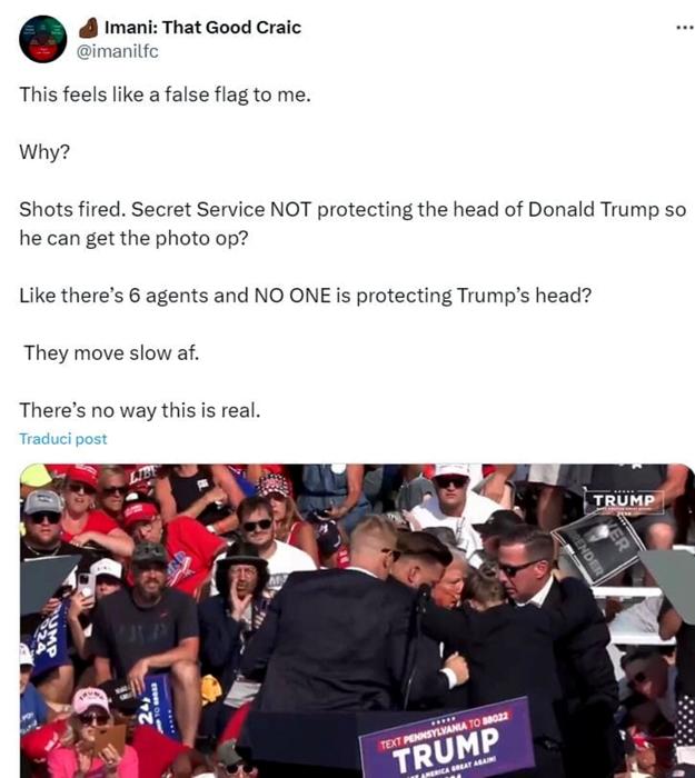 L'attentato a Trump e le teorie del complotto L'attentato a Trump e le teorie del complotto