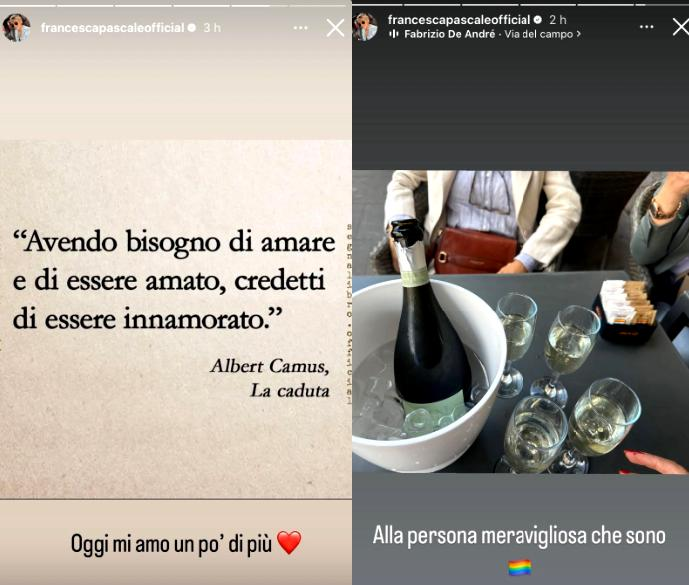le storie di Francesca Pascale le storie di Francesca Pascale