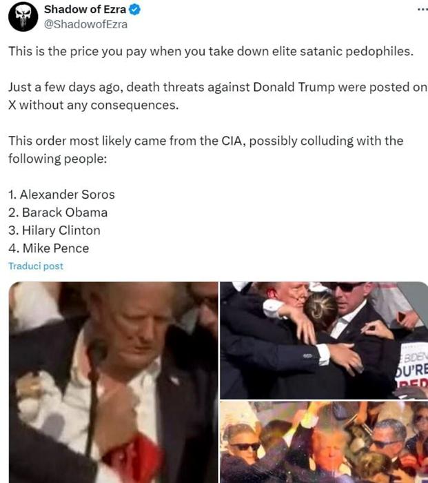 Le teorie del complotto riferibili a QAnon Le teorie del complotto riferibili a QAnon