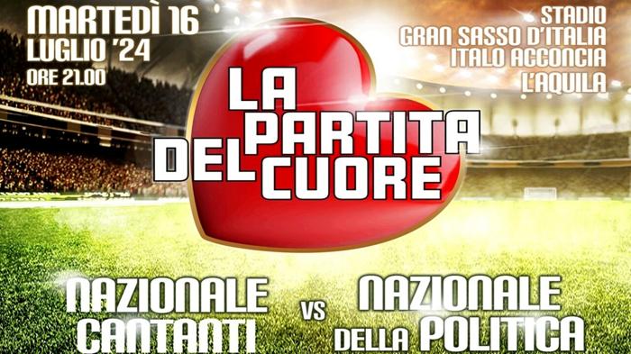 Partita del Cuore 2024: Sport, Musica e Beneficenza