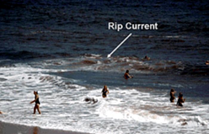 Credits: National Oceanic and Atmospheric Administration Rip Current